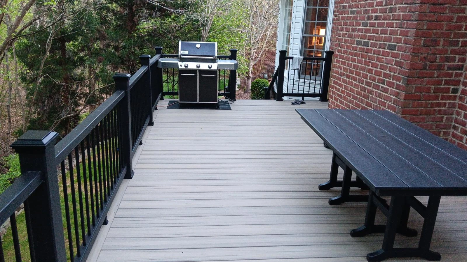 Featured custom deck build by L-Tran Contracting
